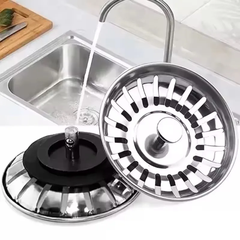 Commercial Kitchen Bin - Cesto de Drenagem de Aço Inoxidável