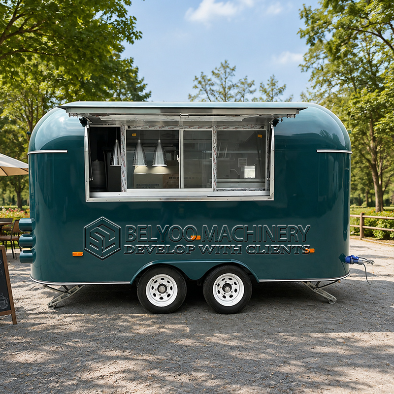 Commercial Kitchen And Bar - Trailer de Comida Comercial Belyoo, Cozinha