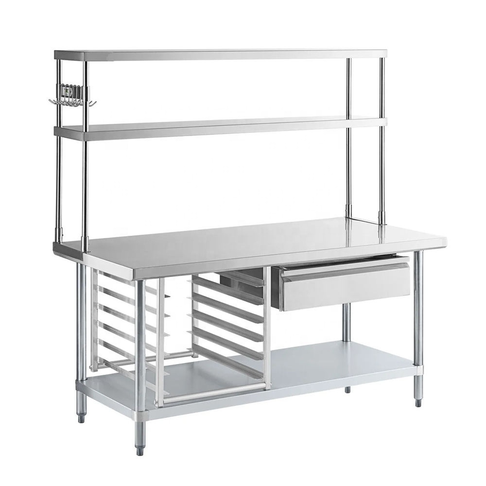 Commercial Kitchen Worktops - Móveis Personalizáveis para Cozinha Comercial, Mesa