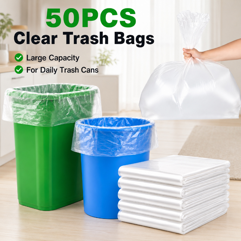 50 Sacos de Lixo Transparentes - Commercial Kitchen Bin avaliação e preço