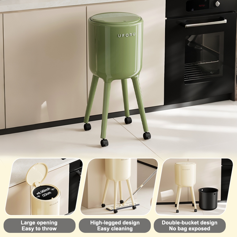 Lixeira Alta UFORU com Rodas,  - Commercial Kitchen Bin avaliação e preço