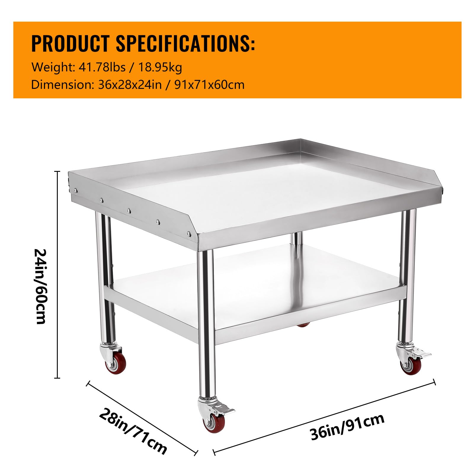 Mesa de Trabalho em Aço Inoxid - Commercial Kitchen Worktops avaliação e preço